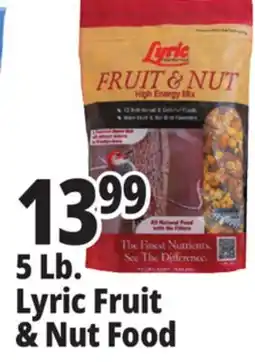 Ocean State Job Lot Lyric Fruit and Nut High Energy Wild Bird Food Mix 5 lbs offer