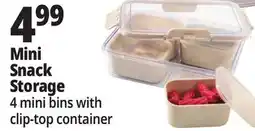 Ocean State Job Lot Mini Snack Storage offer