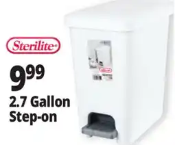 Ocean State Job Lot 2.7 Gallon Step-on offer