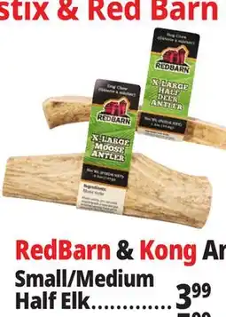 Ocean State Job Lot RedBarn & Kong Antlers offer