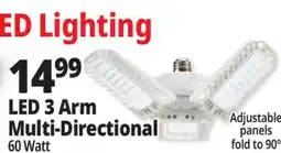 Ocean State Job Lot Bright Living 8-Panel LED Garage Light offer