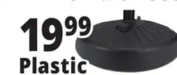 Ocean State Job Lot Round Fillable Plastic Umbrella Base offer
