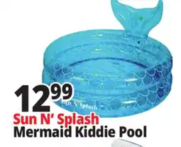 Ocean State Job Lot Sun N' Splash Mermaid Kiddie Pool offer