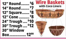 Ocean State Job Lot Planter Wire Baskets offer