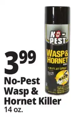 Ocean State Job Lot No-Pest Wasp & Hornet Killer 14 oz offer