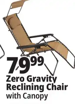 Ocean State Job Lot Zero Gravity Reclining Chair offer