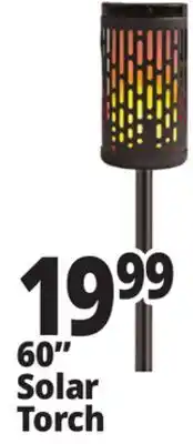 Ocean State Job Lot 60 Solar Torch offer