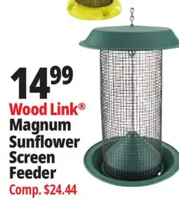 Ocean State Job Lot Wood Link Magnum Sunflower Screen Feeder offer
