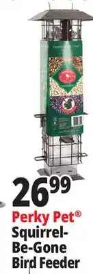 Ocean State Job Lot Perky-Pet Squirrel-Be-Gone Wild Bird Feeder offer