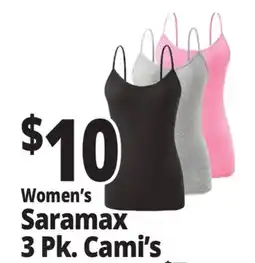 Ocean State Job Lot Women's Saramax 3 Pk. Cami's offer