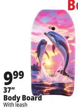 Ocean State Job Lot 37 Body Board With leash offer