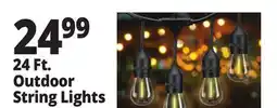 Ocean State Job Lot Outdoor Living Plug-in LED String Lights 24 ft offer