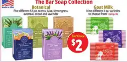 Ocean State Job Lot Bar Soap Collection offer