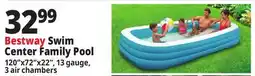 Ocean State Job Lot Bestway H2OGO! Family Swim Center Inflatable Pool 10' offer