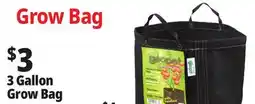 Ocean State Job Lot 3 Gallon Grow Bag offer