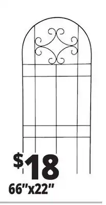 Ocean State Job Lot 66x22 Trellis offer