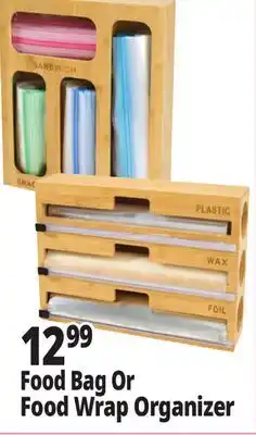 Ocean State Job Lot Food Bag Or Food Wrap Organizer offer