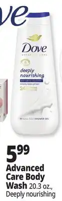 Ocean State Job Lot Advanced Care Body Wash offer