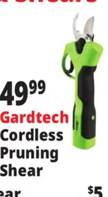 Ocean State Job Lot Gardtech Cordless Pruning Shear offer