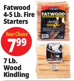 Ocean State Job Lot Fatwood 4-5 Lb. Fire Starters offer