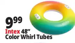 Ocean State Job Lot Intex 48 Color Whirl Tubes offer