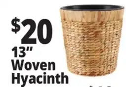Ocean State Job Lot Woven Hyacinth offer