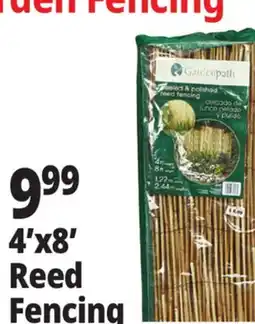Ocean State Job Lot 4'x8' Reed Fencing offer