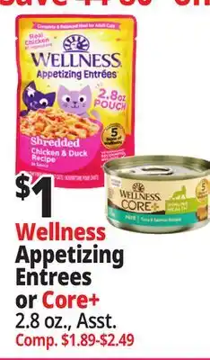Ocean State Job Lot Wellness Appetizing Entrees or Core+ offer