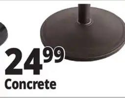 Ocean State Job Lot Outdoor Living Concrete Umbrella Base 22 lbs offer