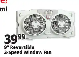 Ocean State Job Lot Penguin 9 Twin Window Fan offer