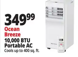 Ocean State Job Lot Ocean Breeze 10 000 BTU Portable Air Conditioner offer