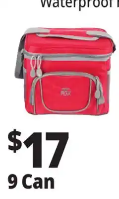 Ocean State Job Lot North Peak 9-Can Hardliner Cooler Red offer