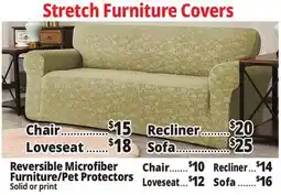 Ocean State Job Lot Stretch Furniture Covers offer