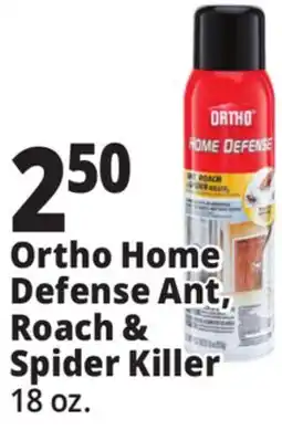 Ocean State Job Lot Ortho Home Defence Ant Roach & Spider Killer 18 oz offer