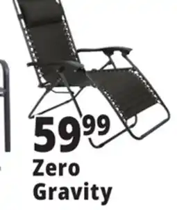 Ocean State Job Lot Oxford Cloth Zero Gravity Chair offer