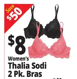 Ocean State Job Lot Women's Thalia Sodi 2 Pk. Bras offer