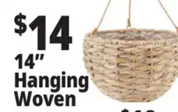 Ocean State Job Lot 14 Hanging Woven offer
