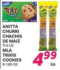 El Paso Grande ANITTA CHURRI CHACHIS DE MAIZ MLA TRIKIS COOKIES offer