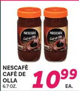 El Paso Grande NESCAFÈ CAFÉ DE OLLA offer