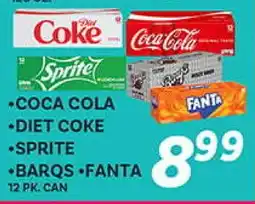 El Paso Grande •COCA COLA •DIET COKE •SPRITE •BARQS •FANTA offer