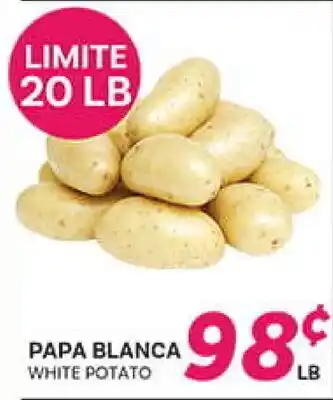 El Paso Grande PAPA BLANCA offer