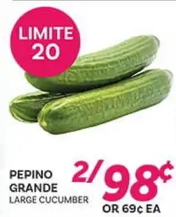 El Paso Grande PEPINO GRANDE offer