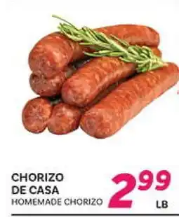 El Paso Grande CHORIZO DE CASA offer