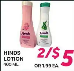 El Paso Grande HINDS LOTION offer