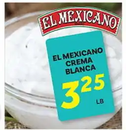 El Paso Grande EL MEXICANO CREMA BLANCA offer