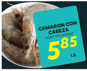 El Paso Grande CAMARON CON CABEZA offer