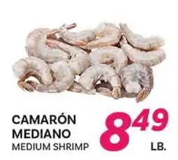 El Paso Grande MEDIUM SHRIMP offer