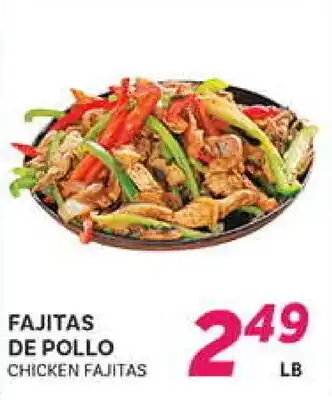 El Paso Grande FAJITAS DE POLLO offer