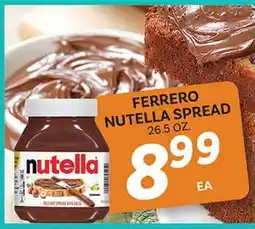 El Paso Grande FERRERO NUTELLA SPREAD offer
