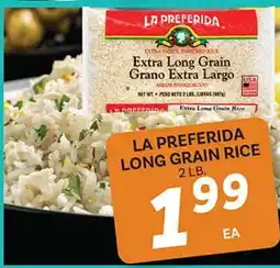 El Paso Grande LA PREFERIDA LONG GRAIN RICE offer